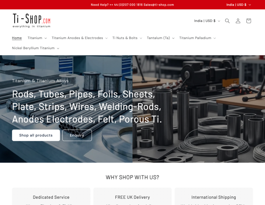 ti shop